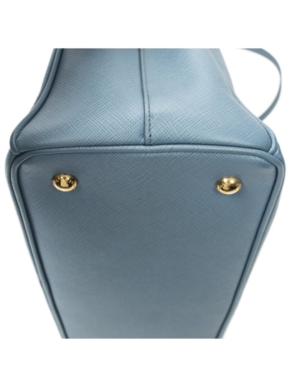 Prada Open Tote Light Blue Saffiano Leather - Picture 7 of 10